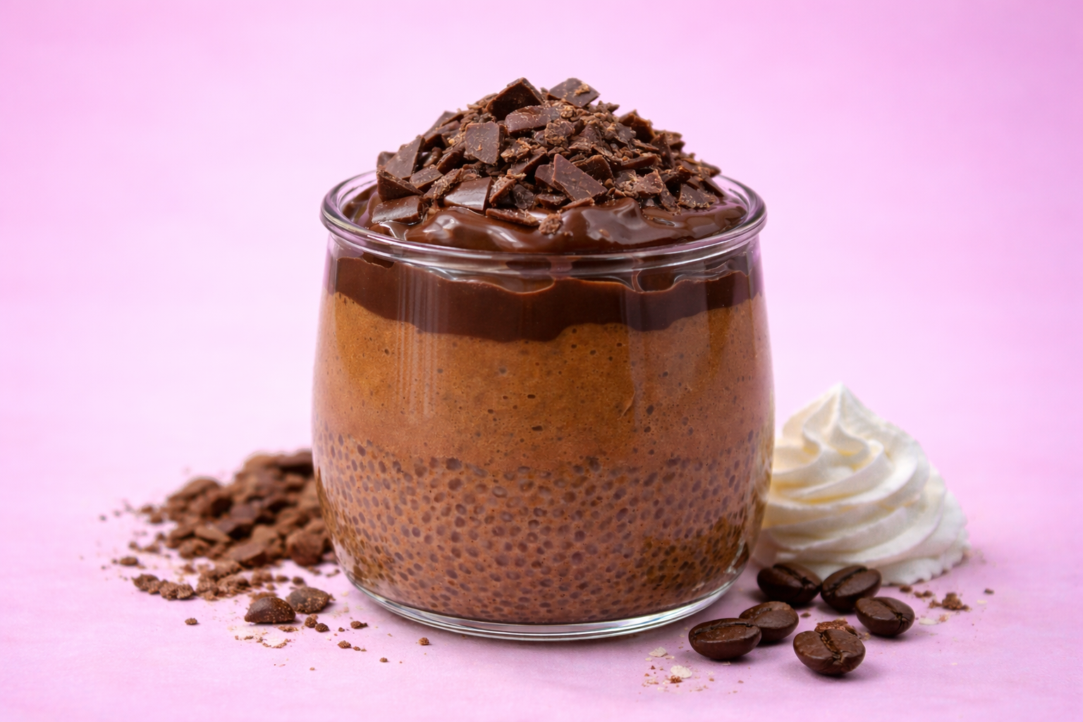 Coffee Mocha with Choco Flakes & Chocolate Parfait